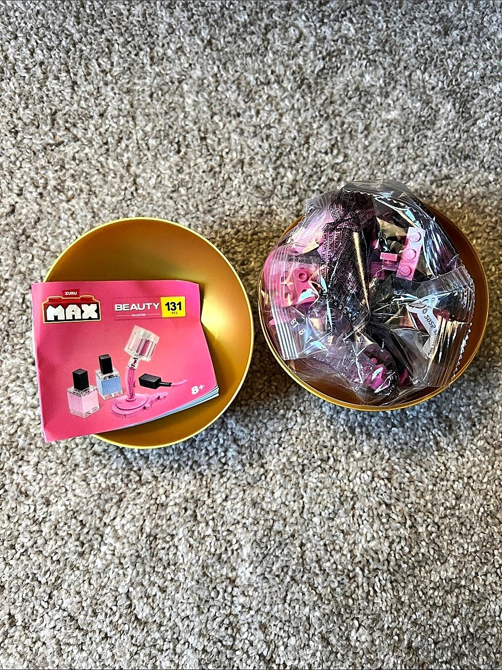 Max Beauty Set 131 Beauty Play Set in Pink & Gold